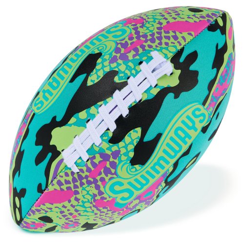 SwimWays Hydro Waterproof Football, Outdoor Games for Adults and Kids, Swimming Pool Accessories ...