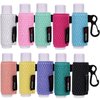 HEYSKAY 10PCS Lip Balm Holder Sleeves Keychain Compact Clip On Lipstick Holder Chapstick Holder Lip Gloss Holder Keychain Chapstick Elastic Sleeves