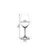 Riedel 00 Collection White Wine/Champagne Glasses, Set of 4, Clear