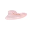 Earth Therapeutics Rose Quartz Soothing Facial Tool – Anti Aging Massage Tool – Gua Sha Tool for Face – Sculpt your Face & Increase Circulation