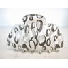 Painted curvy snake like acrylic hair claw clamp clips for thick hair (Primary color: Gray)