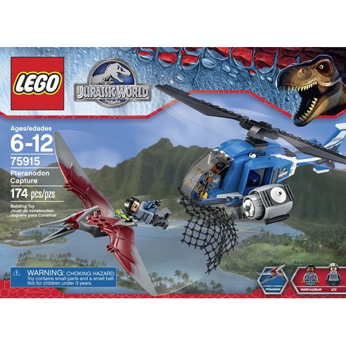 LEGO Jurassic World Pteranodon Capture 75915 Building Kit