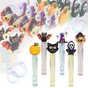 24 Piece Halloween Bubble Wand for Kids(6 Style),Cute Bubble Wand Great for Halloween Party Favors,Pinata Suffer,Halloween Goodie Bags Filler,School Classroom Prizes, (Halloween)