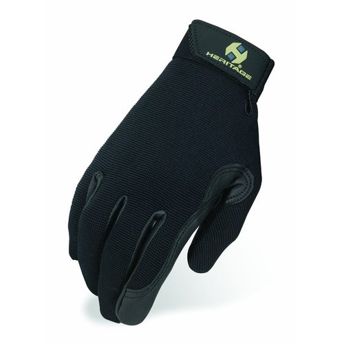 Heritage Performance Gloves, Size 3, Black