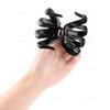 AUEAR, Octopus Clip Jaw Hair Claw Spider Hair Claw Clips Hairpins for Thick Hair (Black, 4 Pack, 3.15"x2.95")