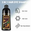 Dark Wine Red Hair Dye, Hair Dye Shampoo, Hair Color Shampoo for Men and Women, 3 in 1 Hair Dye Shampoo 16.9 Floz, Safe and Natural Shampoo Para Canas (Dark Wine Red)