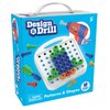 Educational Insights Design & Drill Patterns & Shapes Drill Toy, 58 Pieces with Toy Drill, Preschool STEM Toy for Home & Classroom, Ages 3+