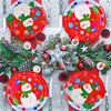 Gatherfun Christmas Party Supplies Christmas Snowman Disposable Paper Dinner Plates and Napkins for Merry Christmas Party, Serve 20