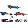 Hot Wheels Toy Cars 5-Pack, Set of 5 DC Character Cars in 1:64 Scale: Superman, Batman, Wonder Woman, The Joker GT & Harley Quinn