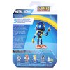 Sonic The Hedgehog Action Figure 2.5 Inch Metal Sonic Collectible Toy , Blue, 3 years