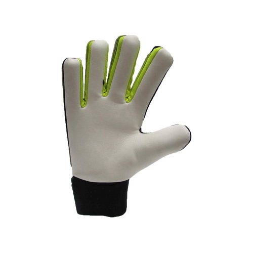 Vizari Junior Keeper Glove - Professional Soccer Goalkeeper Goalie Gloves for Kids and Adults - Superior Grip, Durable Design, Secure Fit|Black/Orange/Green 9