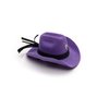 Carolina Designer Dragons' Bearded Dragon Cowboy Hat, Purple