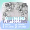 ecoZen Disco Party Decorations Set - Iridescent Party Decorations, Party Supplies with Banner, Cutlery, Cupcake Toppers, Disco Ball Balloons - Great for Birthday Party, Disco Party, Bridal Shower