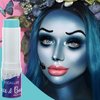 FOCALLURE Face Body Paint Stick,Eye Black Stick for Sports,Face Painting Kit Professional Hypoallergenic Foundation Makeup for Halloween Cosplay SFX Costume Party,Ghost Blue