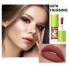 Beauty Glazed Big Brush Head Lip Oil, Ultra-Hydrating & Nourishing, Smooth Glossy Finish Lip Glow Oil, Shiny and Vegan Tinted Lip Gloss, Non-Sticky Formula (4, 101# 102# 105# 107#)