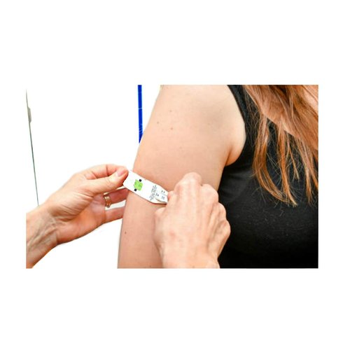 Mid-Upper Arm Circumference MUAC Tape Measure Adults 18+, Pregnant, Postpartum to Evaluate Severe Malnutrition, Color Coded with End Insert, Plastic (Pack of 10)