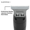 GAMMA+ Replacement Stainless Steel Fixed Blade Set with Stainless Steel Deep Tooth Cutter Trimmer Blade Set
