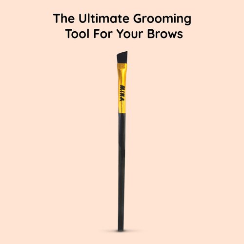 Mina Brow Brush-Premium Angled Eyebrow Brush For Powder, Henna, Cream, Tint, Makeup, Gel, Lamination & Wax