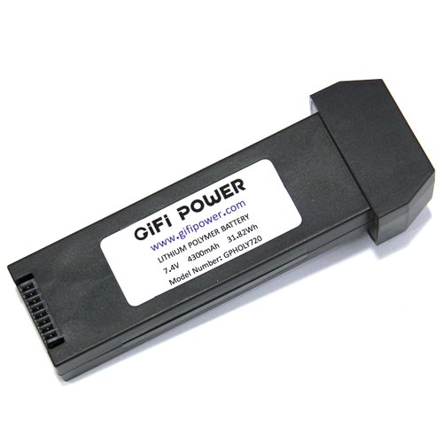 MaximalPower 4300mAh 7.4V Battery for Holy Stone HS720 & HS720E RC Quadcopter - Does NOT FIT HS720G (1 Pack)