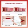 SHEEPFLY 4 Color Lip Gloss Cigarete Lipstick Set，Velvet Lipstick Cigaretes Non-sticky，24-Hour Long Lasting Waterproof Matte Lipstick Tube Sexy Nude Lady Lipstick lip gloss (3#)