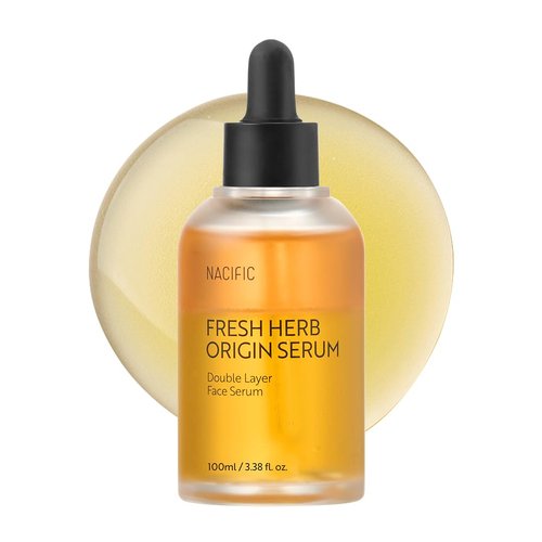 NACIFIC Fresh Herb Origin Facial Serum 3.38fl.oz 100ml Essence with Vitamin B, Vitamin C and bota...
