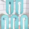 12 Pieces Electric Toothbrush Cover Brush Head Protection Cover Reusable Electric Toothbrush Heads Cover Replacement Brush Heads Cover Caps to Keep Dust Away for Travel, Camping, Family, School