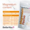 BetterYou Magnesium Revive Bath Flakes - Bath Salts with Magnesium - Energizing Grapefruit and Eucalyptus - Muscle Soothing and Skin Health - 1.6 lb