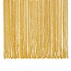 Fun Express Gold Metallic Bead Necklaces - Bulk Set of 48 - Mardi Gras and Party Supplies