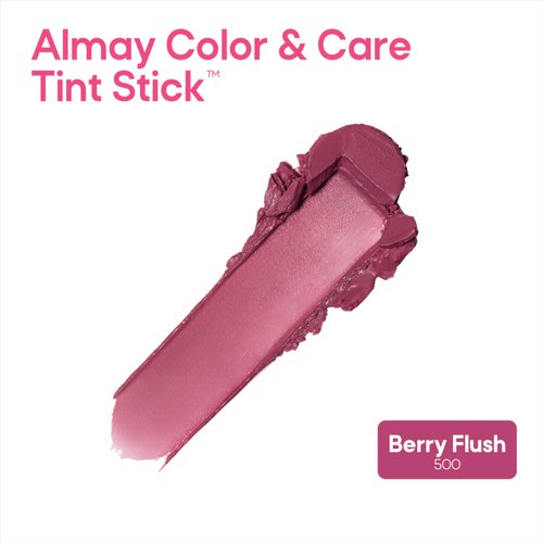 Almay Color & Care Tint Stick Blush, 500 Berry Flush, 0.25 oz