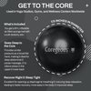 Tune Up Fitness – Coregeous Ball | Psoas Release, Abdominal, Belly & Lower Back Massager | Therapy Stretch Ball for Lower Back Pain, Stress & Digestive Relief, Improved Breathing & Sleep (Graphite)