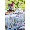 Talking Tables Blue Alice in Wonderland Paper Table Cover | Disposable Tablecloth, Home Recyclable | Supplies for Mad Hatter Tea Party, Birthday, Mother's Day, Baby Shower