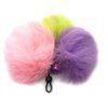 Cat Teaser Wand Refill with Rabbit Fur Pom Poms Cat Toy