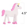 ArtCreativity Bendable Unicorns, Set of 24, Flexible Unicorn Figurines, Stress Relief Fidget Toys, Piñata Fillers, Birthday Party Favors, Goodie Bag Stuffers for Kids