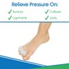 VIVEsole Bunion Toe Spacers (8 Pack) Gel Toe Separators for Men, Women - Big Toe Spreader Cushions for Pain Relief, Foot Care, Correct Bunions and Restore Toes to Their Original Shape