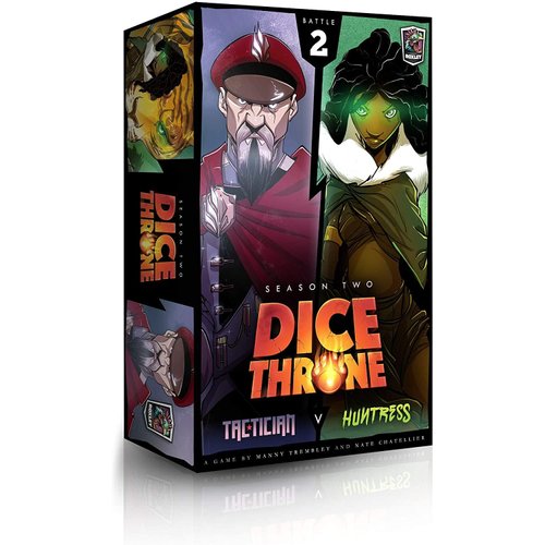 Huntress Vs Tactician - Dice Throne: Season Two Board Game