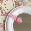 Strawberry Hair Barrettes Pink Y2K Girls Hair Barrettes Hairclips Headpieces Non Slip Strawberry Hair Accessories for Women Girls (2 pairs)