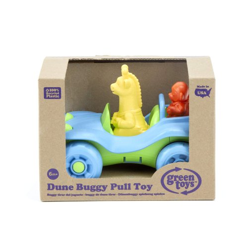 Green Toys Dune Buggy Pull Toy Blue, 1 EA