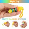 12 PCS Sensory Slug Toys, Articulated Stretch Caterpillar Toy, Anxiety Relief Fidget Slug Toy, Novelty Party Favors for Kids.