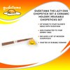 Gudetama The Lazy Egg Chopstick Set & Ceramic Holder | Reusable Chopsticks Set