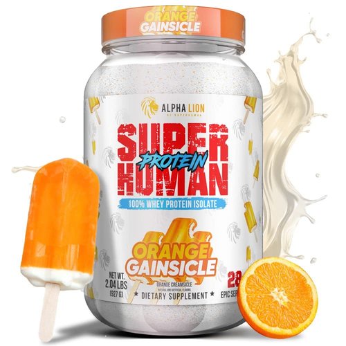 ALPHA LION Superhuman Whey Protein Powder, Great Tasting Pure Whey Protein Isolate, Low Carb, Low...