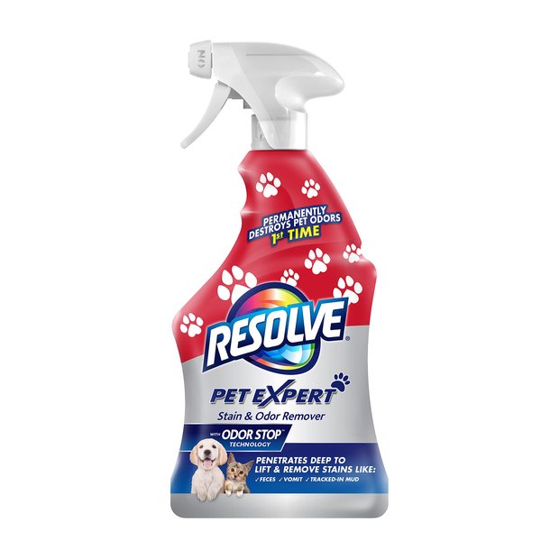 Resolve Pet Expert Stain and Odor Remover, Carpet Cleaner, Pet Stain and Odor Remover, Carpet & Upholstery Cleaner - Removes Stains and Odors, 22 oz (pack of 1)