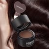 MSMEESUYA Hairline Powder Instantly, Fill In Fine or Root Touch up powder,Thinning Hair Instantly Thicker Touch Up for Windproof&Sweatproof, Darkroot touch up for Men & Women (MEDIUM BROWN丨0.14Ounce)