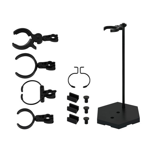 DS. DISTINCTIVE STYLE Action Figure Stand 12 Inch Connectable Metal Toy Stand for 1/6 and1/9 Scale Figures