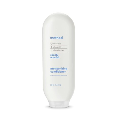 Method Simply Nourish Moisturizing Shampoo and Conditioner, Hydrating Hair Care for Soft, Manageable Hair, 1 CT.