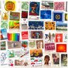 1000 Stamps from Germany (East, WEST, Federal) Mixed Philately Used Postage Stamps Off Paper