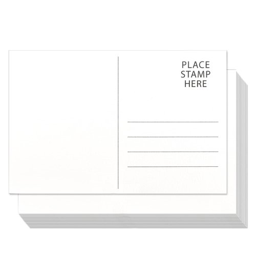 100 Pack Watercolor Postcards 4x6, 140lb/300gsm Watercolor Paper Blank Postcards Watercolor Cards for DIY, Mailing, Painting, Invitations, Gift Cards