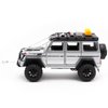 Qcar SUV Car Toys, Diecast Metal Model Retroactive Car Toys with Lights, Toy Trucks for Kids