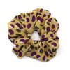 4PCS Elastic Creative Cherry Pattern Hair Scrunchies Hair Bands Chiffon Fabric Hair Ties Scrunchy Hair Rope Ponytail Holder for Women