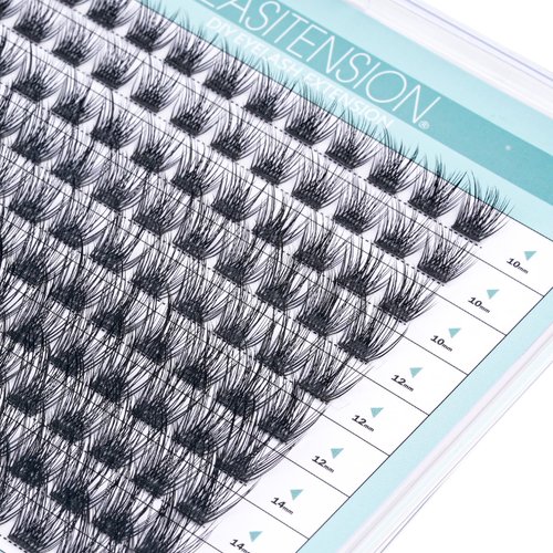 DIY Eyelash Extension Lash Clusters 120 Clusters False Eyelash 3D Effect Individual Natural Lashes Set at Home Eyelash Extension Kit Lashes Pack Volume Mixed