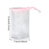 yueton 20PCS Soap Bag Mesh Foaming Net Soap Sack Bags Facial Bubble Net Facial Cleanser Foam Net Bag Double Layer Soap Bag Shampoo Foaming Net Bag with Drawstring for Body Bath and Shower